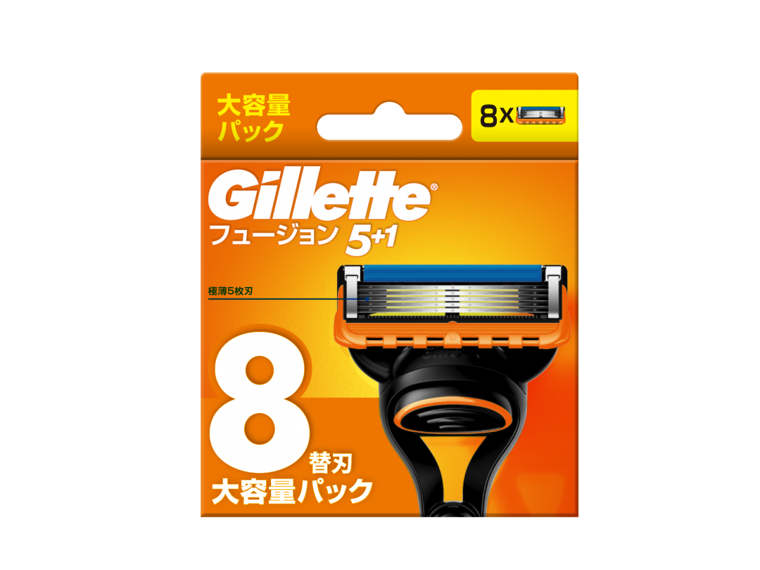 【吉列Gillette】Fusion鋒隱系列刮鬍刀8刀頭