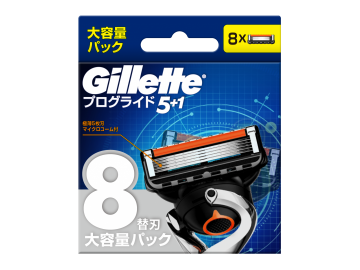 【吉列Gillette】Labs極光系列刮鬍刀頭 8刀入